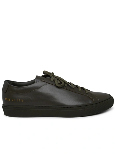 Common Projects Man Trainer Achilles Low In Green