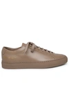 COMMON PROJECTS COMMON PROJECTS WOMAN COMMON PROJECTS ACHILLES BEIGE LEATHER SNEAKERS