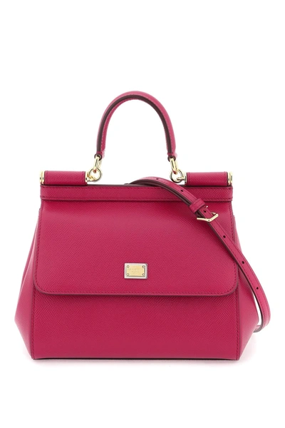 Dolce & Gabbana Small Sicily Bag Women In Pink