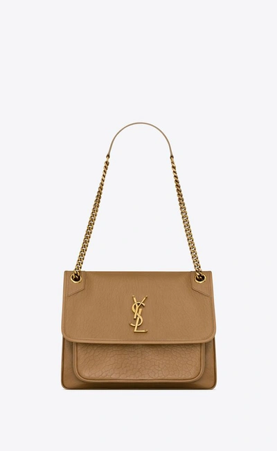 SAINT LAURENT SAINT LAURENT WOMEN MEDIUM NIKI LEATHER SHOULDER BAG