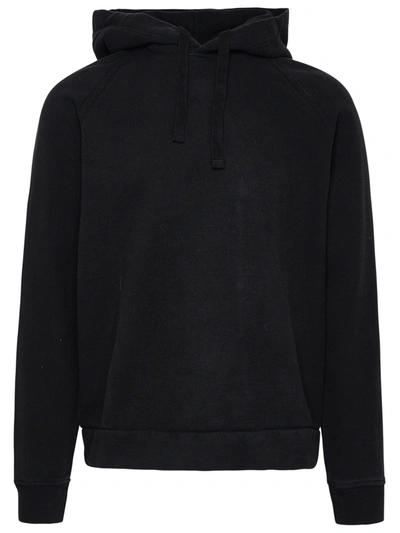 Ten C Man Sweatshirt Black Size Xxl Cotton