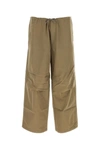 TEN C TEN C MAN MILITARY GREEN COTTON BLEND WIDE-LEG PANT