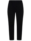 Ten C Trousers With Elastic Waistband And Pockets In Black