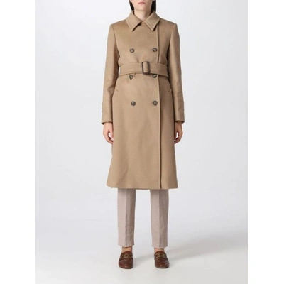 Weekend Max Mara Women Camel Women Coat In Brown