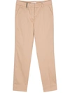 Peserico 4718 Tailored Trousers In Brown