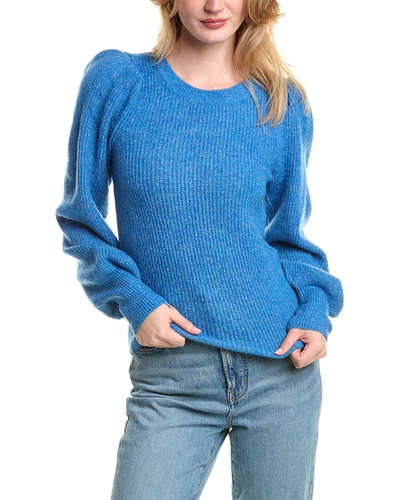 1.state Balloon Sleeve Sweater In Blue