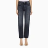 Dolce & Gabbana Dolce&gabbana Blue Denim Boyfriend Jeans In Multicolor