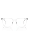 RAY BAN 54MM SQUARE OPTICAL GLASSES