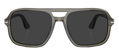Persol Po3328s 110348 Navigator Polarized Sunglasses In Grey