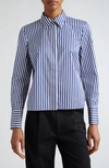 PARTOW BROOKS COTTON BUTTON-UP SHIRT