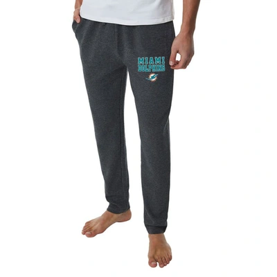 Concepts Sport Charcoal Miami Dolphins Resonance Tapered Lounge Trousers