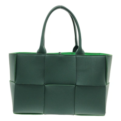 Bottega Veneta Arco Mini Tote Bag In Green