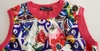 Dolce & Gabbana Elegant Cashmere-silk Blend Crew Neck Top In Multicolor