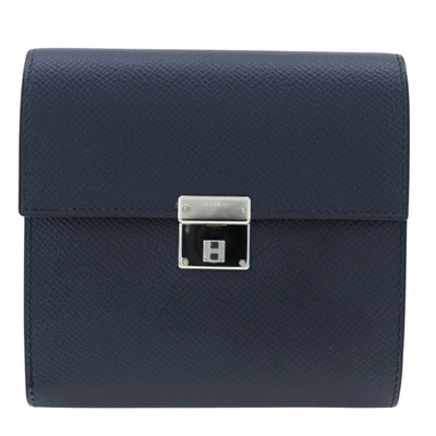 Hermes Hermès Clic 12 Black Leather Wallet  ()