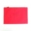 HERMES HERMÈS NEOBAIN RED COTTON CLUTCH BAG (PRE-OWNED)
