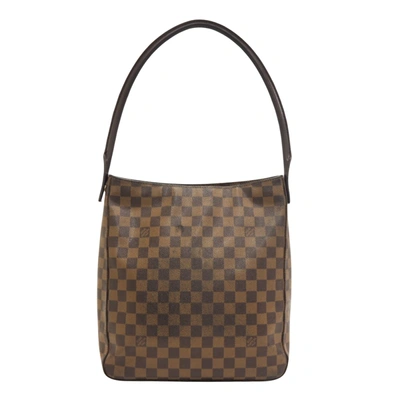 Pre-owned Louis Vuitton Looping Gm Brown Leather Shoulder Bag ()