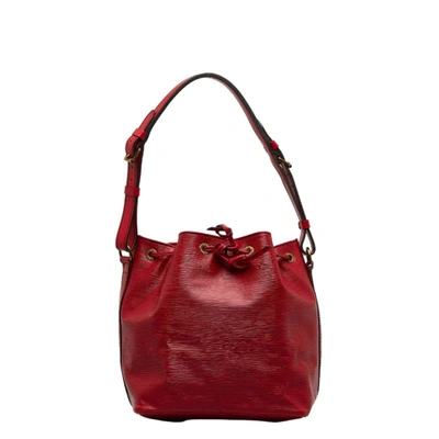 Pre-owned Louis Vuitton Noé Red Leather Shoulder Bag ()