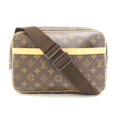 Pre-owned Louis Vuitton Reporter Brown Leather Shoulder Bag ()