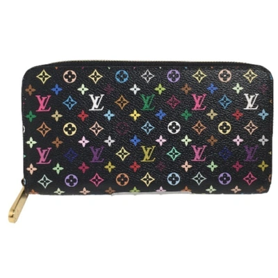 Pre-owned Louis Vuitton Zippy Wallet Multicolour Canvas Wallet  ()