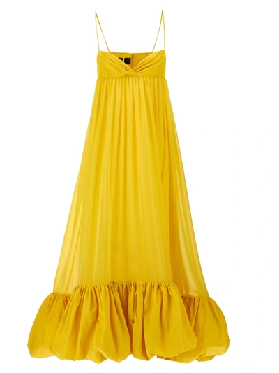 Pinko Morellino Dress In Yellow