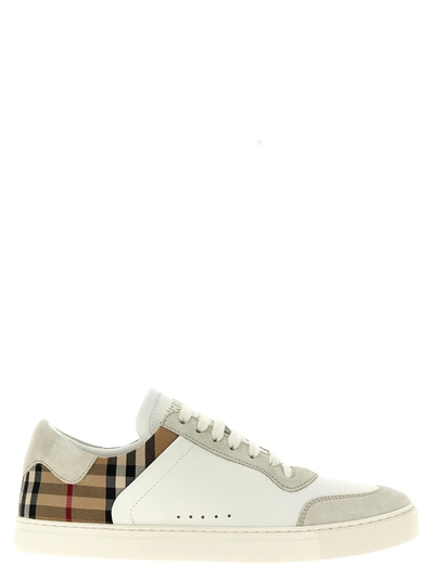 Burberry Stevie 2 Sneakers In Beige