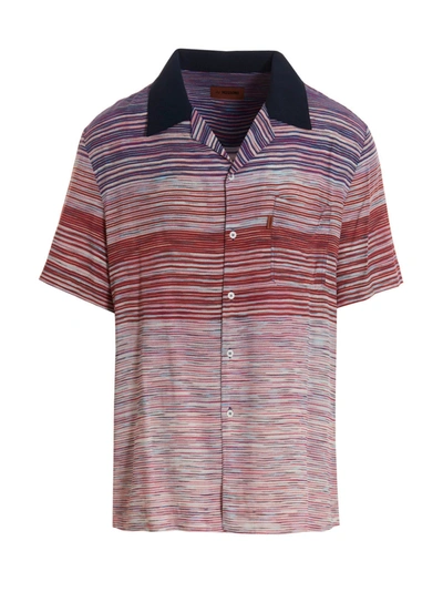 Missoni Striped Shirt In Multicolour