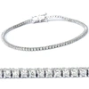 POMPEII3 2CT DIAMOND TENNIS BRACELET 14K WHITE GOLD 7"