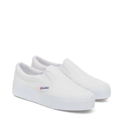 Superga 2740 Mid Platform 运动鞋 – 白色 In White