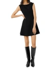 French Connection Whisper Classic Mini Dress In Black