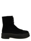 THE ROW ZIPPED BOOT BOOTS, ANKLE BOOTS BLACK