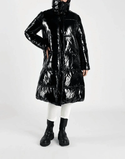 Canadian Classics Catherine Long Puffer In Noir In Black