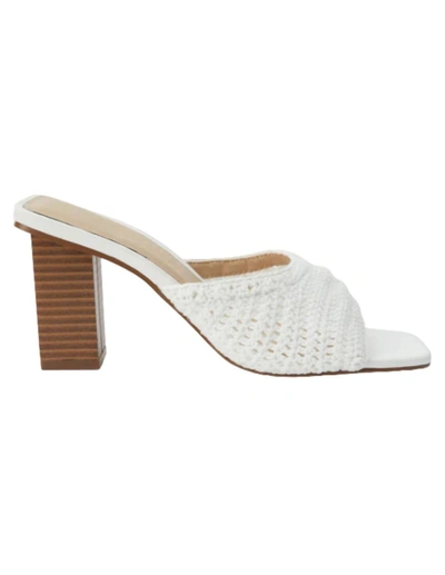 Matisse Layton Heeled Sandal In White