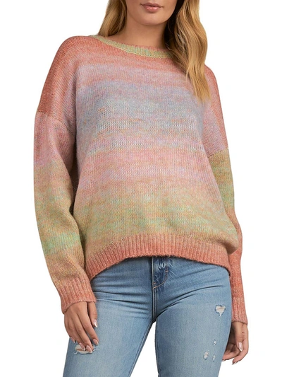 Elan Womens Pullover Sweater In Multi