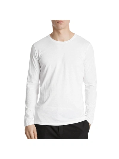 Atm Anthony Thomas Melillo Mens Cotton Crewneck T-shirt In White