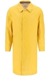 Maison Margiela Trench Coat In Yellow