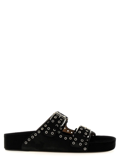 Isabel Marant Black Lennyo Sandals