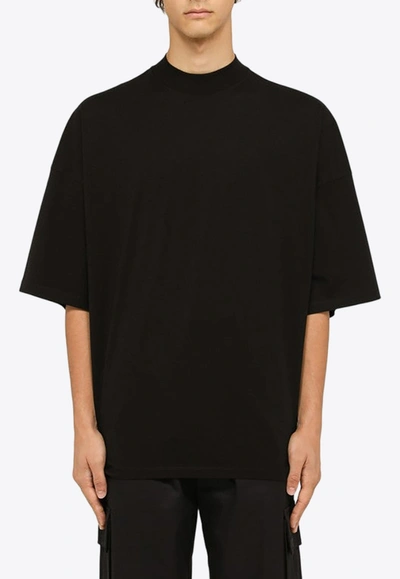 Jil Sander Basic Crewneck T-shirt In Black