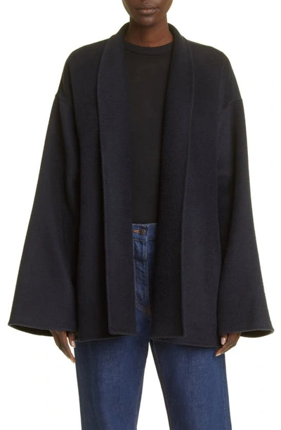 The Row Edmond Cashmere Jacket In Black