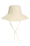 Lack Of Color Holiday Canvas Bucket Hat In Neutral