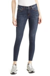 Rag & Bone Cate Brand-embroidered Skinny-fit Mid-rise Stretch-denim Jeans In Siennadnm