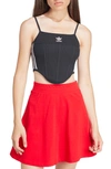 Adidas Originals Lifestyle Corset Camisole In Black