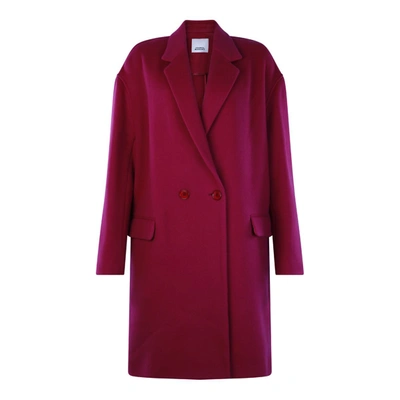 Isabel Marant Coats In Raspberry