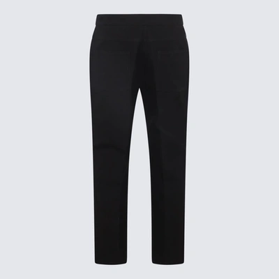 Jil Sander Buttoned Classic Trousers In Black