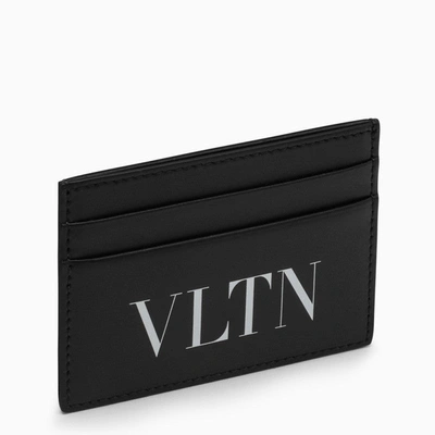 Valentino Garavani Black Vltn Card Holder Men