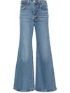 Levi's Ribcage Bells Jeans In Blue