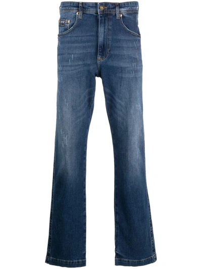 Versace Jeans Couture C Tucson Bis  Trousers/5pocket Clothing In Blue