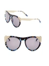 SMOKE X MIRRORS Zoubisou, 49MM, Round Sunglasses