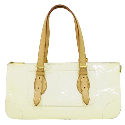 Pre-owned Louis Vuitton Rosewood Yellow Patent Leather Tote Bag ()