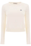 Vivienne Westwood Bea Ribbed-knit Top In Green