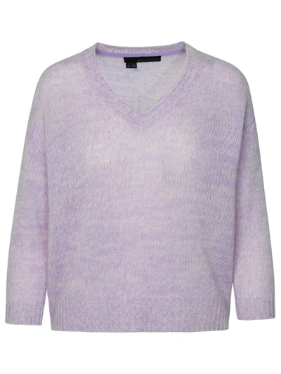 360cashmere 360 Cashmere 'aimee' Lilac Cashmere Sweater In Lilla